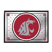 Washington State Cougars: Team Spirit, Logo - Framed Mirrored Wall Sign, FNB-NCWAST-265-02A