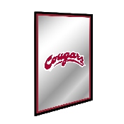 Washington State Cougars: Framed Mirrored Wall Sign, NCWAST-275-01