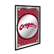 Washington State Cougars: Team Spirit - Framed Mirrored Wall Sign, NCWAST-275-02