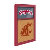 Washington State Cougars: Dual Logos - Cork Note Board, NCWAST-640-02