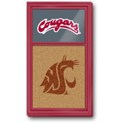Washington State Cougars: Dual Logos - Cork Note Board, NCWAST-640-02