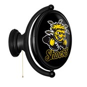 WSU - Wichita State Shockers Rotating LED Team Spirit Wall Sign, FNB-NCWHST-125