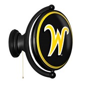 WSU - Wichita State Shockers Rotating LED Team Spirit Wall Sign, FNB-NCWHST-125