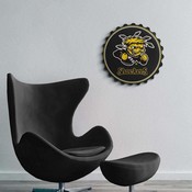 WSU - Wichita State Shockers Team Spirit Bottle Cap Wall Sign, FNB-NCWHST-210