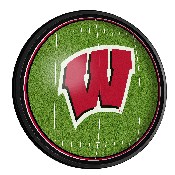 Wisconsin Badgers: On the 50 - Slimline Lighted Wall Sign, NCWISB-130-22