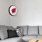 Wisconsin Badgers: Bottle Cap Dangler, NCWISB-220-01