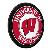Wisconsin Badgers: Modern Disc Wall Sign, NCWISB-230-01