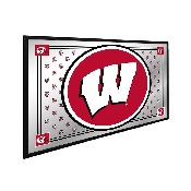 Wisconsin Badgers: Team Spirit - Framed Mirrored Wall Sign, FNB-NCWISB-265-02A