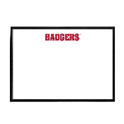 Wisconsin Badgers: Framed Dry Erase Wall Sign, FNB-NCWISB-613-01A