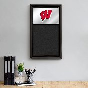 Wisconsin Badgers: Mirrored Chalk Note Board, NCWISB-625-01