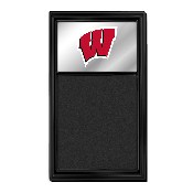 Wisconsin Badgers: Mirrored Chalk Note Board, NCWISB-625-01