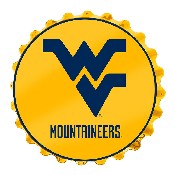 West Virginia Mountaineers: Bottle Cap Wall Sign, NCWVIR-210-01