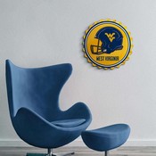 WVU - West Virginia Mountaineers  Team Spirit Bottle Cap Wall Sign, FNB-NCWVIR-210