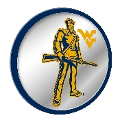 West Virginia Mountaineers: Mascot - Modern Disc Mirrored Wall Sign, NCWVIR-235-02