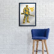 West Virginia Mountaineers: Mascot - Framed Mirrored Wall Sign, NCWVIR-275-01