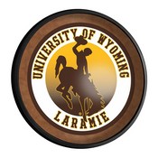 University of Wyoming Cowboys Slimline Illuminated Team Spirit Wall Sign-Round, FNB-NCWYOM-130