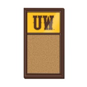 University of Wyoming Cowboys Team Board Corkboard FNB-NCWYOM-640