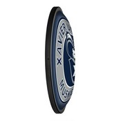 Xavier University Musketeers Slimline Illuminated Team Spirit Wall Sign-Round, FNB-NCXVRM-130