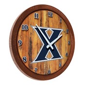 Xavier University Musketeers 20" Barrel Team Logo Wall Clock FNB-NCXVRM-560