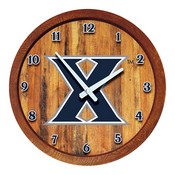 Xavier University Musketeers 20" Barrel Team Logo Wall Clock FNB-NCXVRM-560