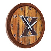 Xavier University Musketeers 20" Barrel Team Logo Wall Clock FNB-NCXVRM-560