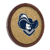 Xavier Musketeers: Mascot - "Faux" Barrel Framed Cork Board, FNB-NCXVRM-632-02A