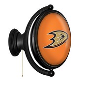 Anaheim Ducks: Original Oval Illuminated Rotating Wall Sign, NHANAH-125-03