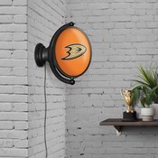 Anaheim Ducks: Original Oval Illuminated Rotating Wall Sign, NHANAH-125-03