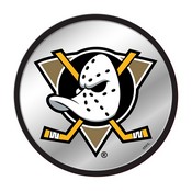 Anaheim Ducks: Secondary Logo - Modern Disc Mirrored Wall Sign, FNB-NHANAH-235-02A