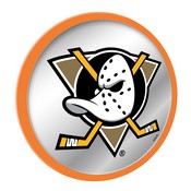 Anaheim Ducks: Secondary Logo - Modern Disc Mirrored Wall Sign, FNB-NHANAH-235-02A