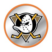 Anaheim Ducks: Secondary Logo - Modern Disc Mirrored Wall Sign, FNB-NHANAH-235-02A