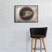 Anaheim Ducks: Team Spirit - Framed Mirrored Wall Sign, FNB-NHANAH-265-02A