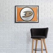 Anaheim Ducks: Team Spirit - Framed Mirrored Wall Sign, FNB-NHANAH-265-02A