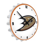 Anaheim Ducks: Bottle Cap Lighted Wall Clock, NHANAH-545-01