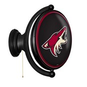 Arizona Coyotes: Original Oval Illuminated Rotating Wall Sign, NHARIZ-125-01