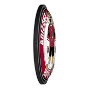 Arizona Coyotes: Howler - Round Slimline Lighted Wall Sign, NHARIZ-130-02