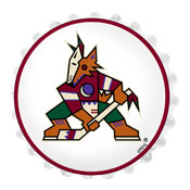 Arizona Coyotes: Bottle Cap Wall Light, NHARIZ-215-01
