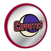 Arizona Coyotes: Secondary Logo - Modern Disc Mirrored Wall Sign, FNB-NHARIZ-235-02A
