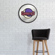 Arizona Coyotes: Secondary Logo - Modern Disc Mirrored Wall Sign, FNB-NHARIZ-235-02A