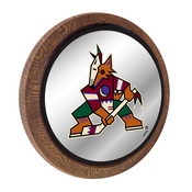 Arizona Coyotes: Barrel Top Mirrored Wall Sign, AGS-NHARIZ-245-01A