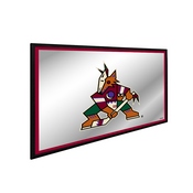 Arizona Coyotes: Framed Mirrored Wall Sign, AGS-NHARIZ-265-01A