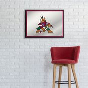 Arizona Coyotes: Framed Mirrored Wall Sign, AGS-NHARIZ-265-01A