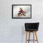 Arizona Coyotes: Framed Mirrored Wall Sign, AGS-NHARIZ-265-01A