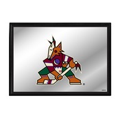 Arizona Coyotes: Framed Mirrored Wall Sign, AGS-NHARIZ-265-01A