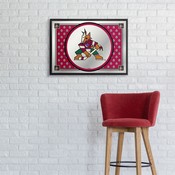 Arizona Coyotes: Team Spirit - Framed Mirrored Wall Sign, FNB-NHARIZ-265-02A
