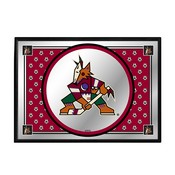 Arizona Coyotes: Team Spirit - Framed Mirrored Wall Sign, FNB-NHARIZ-265-02A