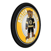 Boston Bruins: Blades - Round Slimline Lighted Wall Sign, NHBOST-130-02