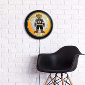 Boston Bruins: Blades - Round Slimline Lighted Wall Sign, NHBOST-130-02