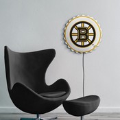 Boston Bruins: Bottle Cap Wall Light, NHBOST-215-01