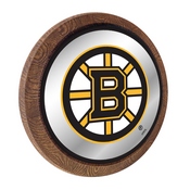 Boston Bruins: Barrel Top Mirrored Wall Sign, AGS-NHBOST-245-01A
